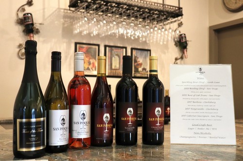 Sparkling wines at Toast Bubble Bar